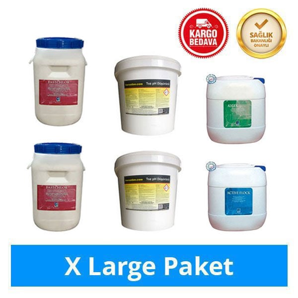 Havuz Kimyasalları Seti XL Paket