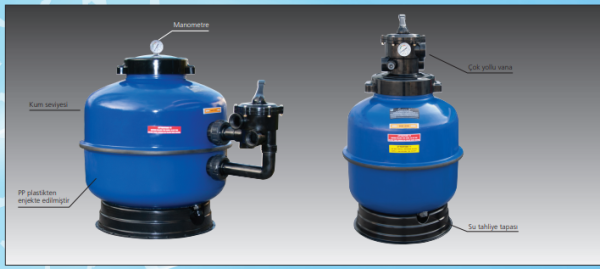 Fusion SL Enjeksiyon Model Plastik Kum Filtresi