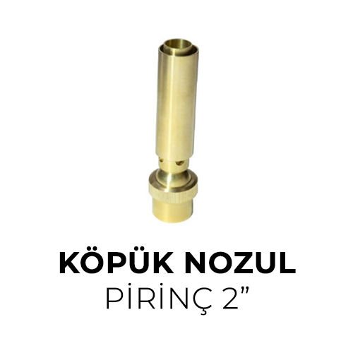 Köpük Nozul Pirinç  2”