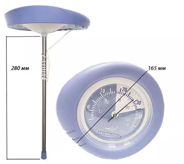 Shark Series Yüzer Analog Termometre